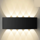 Arandela LED Meia Lua de Parede Facho Duplo Luz Bivolt | Ferrazato