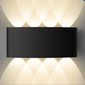 Arandela LED Meia Lua de Parede Facho Duplo Luz Bivolt | Ferrazato