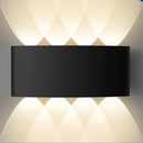 Arandela LED Meia Lua de Parede Facho Duplo Luz Bivolt | Ferrazato