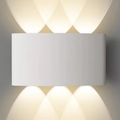 Arandela LED Meia Lua de Parede Facho Duplo Luz Bivolt | Ferrazato