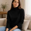 Blusa Cacharrel Feminina Tricô Macio para Inverno | Ferrazato