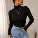 Blusa Feminina Gola Alta Tricô Premium para Inverno | Ferrazato