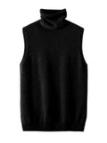 Blusa Feminina Regata de Gola Alta de Lã | Ferrazato