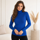 Blusa de Frio Cacharrel Feminina Gola Alta Tricô | Ferrazato