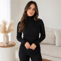 Blusa de Frio Cacharrel Feminina Gola Alta Tricô | Ferrazato