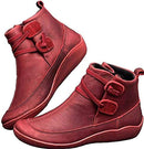 Bota Feminina de Couro Cano Curto | Ferrazato