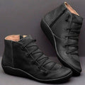 Bota de Inverno Feminina De Couro Ferrazi