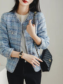 Casaco Feminino Clássico de Tweed | Ferrazato