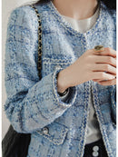 Casaco Feminino Clássico de Tweed | Ferrazato