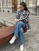 Casaco Feminino Vintage Estampado | Ferrazato