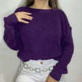 Cropped Feminino Fang com Manga Longa para Inverno | Ferrazato