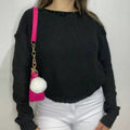 Cropped Feminino Fang com Manga Longa para Inverno | Ferrazato