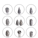 Brocas rotativas conjunto com 10 peças | Ferrazato