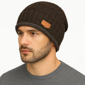 Gorro de Lã Masculino Forrado com Pelúcia para Inverno | Ferrazato