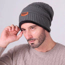 Gorro de Lã Masculino Forrado com Pelúcia para Inverno | Ferrazato