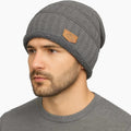 Gorro de Lã Masculino Forrado com Pelúcia para Inverno | Ferrazato