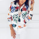 Jaqueta Feminina Bomber Slim Floral | Ferrazato