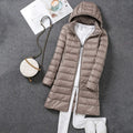 Jaqueta Feminina Puffer Slim Alongada | Ferrazato