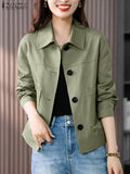 Jaqueta Feminina Vintage Casual | Ferrazato
