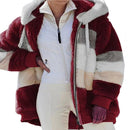 Jaqueta Feminina de Inverno Peluciada com Capuz | Ferrazato