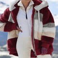 Jaqueta Feminina de Inverno Peluciada com Capuz | Ferrazato