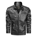 Jaqueta Masculina de Couro Slim | Ferrazato