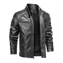 Jaqueta Masculina de Couro Slim | Ferrazato
