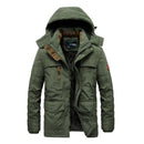 Jaqueta Masculina de Inverno com Capuz Forrada com Lã | Ferrazato