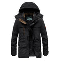 Jaqueta Masculina de Inverno com Capuz Forrada com Lã | Ferrazato