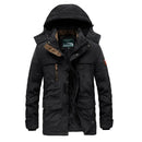 Jaqueta Masculina de Inverno com Capuz Forrada com Lã | Ferrazato