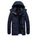 Jaqueta Masculina de Inverno com Capuz Forrada com Lã | Ferrazato