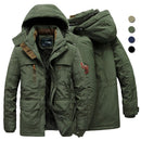 Jaqueta Masculina de Inverno com Capuz Forrada com Lã | Ferrazato