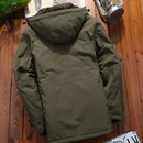 Jaqueta Masculina de Inverno com Capuz Forrada com Lã | Ferrazato