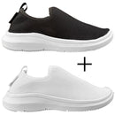 Kit 2 Tênis Feminino Knit Slip On Flexível e Respirável | Ferrazato