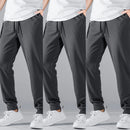 Kit 3 Calças Masculino de Moletom Jogger Flaneladas | Ferrazato