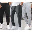 Kit 3 Calças Masculino de Moletom Jogger Flaneladas | Ferrazato