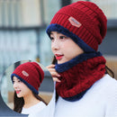 Kit Cachecol e Gorro Unissex de Algodão para Inverno | Ferrazato