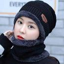 Kit Cachecol e Gorro Unissex de Algodão para Inverno | Ferrazato