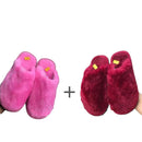 Kit com 2 Pantufas Unissex de Pelúcia Antiderrapante | Ferrazato
