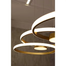 Luminária Pendente LED 3 Anéis Moderna 60W | Ferrazato
