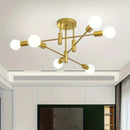 Lustre Pendente Sputnik Premium com 6 Lâmpadas | Ferrazato