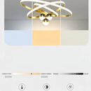 Lustre de Teto LED 3 Temperaturas de Luz Bivolt | Ferrazato