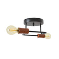 Lustre de Teto Moderno com 2 Lâmpadas Iluminação Decorativa | Ferrazato