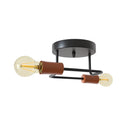 Lustre de Teto Moderno com 2 Lâmpadas Iluminação Decorativa | Ferrazato
