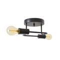 Lustre de Teto Moderno com 2 Lâmpadas Iluminação Decorativa | Ferrazato
