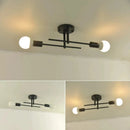 Lustre de Teto Moderno com 2 Lâmpadas Iluminação Decorativa | Ferrazato