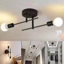 Lustre de Teto Moderno com 2 Lâmpadas Iluminação Decorativa | Ferrazato