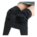 Meia-Calça Térmica de Inverno Flanelada com Pé e Cintura Alta | Ferrazato