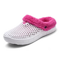 Pantufa Unissex Peluciada Vazada com Solado Antiderrapante | Ferrazato