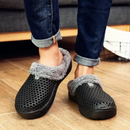 Pantufa Unissex Peluciada Vazada com Solado Antiderrapante | Ferrazato
